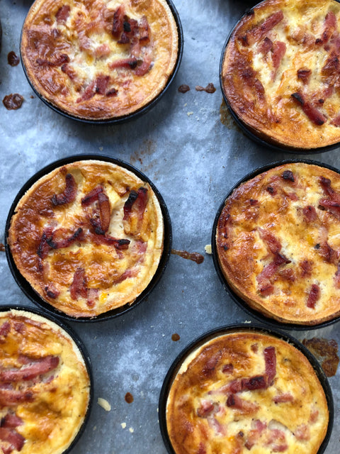 Quiche aux lardons - individuelle